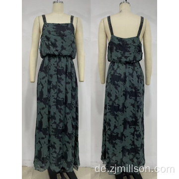 Gedruckter Chiffon von Frauen atmungsaktives einteiliges Kleid